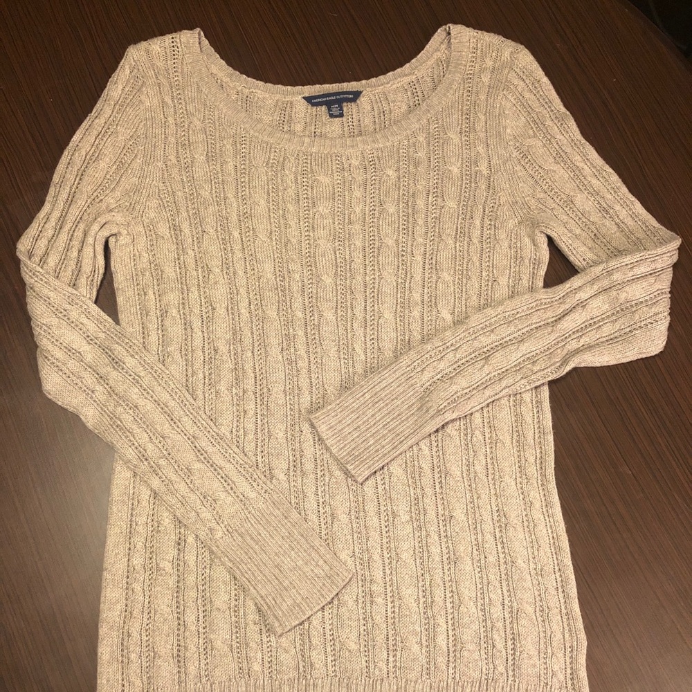 American Eagle Cable Knit Sweater
